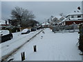 A snowy scene in Evelegh Road (10)