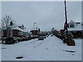 Looking from Solent Road into Uplands Road