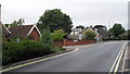 Approaching the junction of Benton Way and Wissett Road