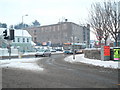 Winter scene on Church Street, Downpatrick