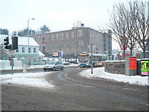 J4844 : Winter scene on Church Street, Downpatrick by Dean Molyneaux