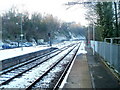 NW edge of Radyr railway station, Cardiff