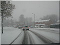 A snowy Pickersleigh Road