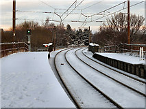 SD7807 : Metrolink Tramway by David Dixon