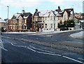 Newport : houses between Aubrey Hames Close and Gaer Street