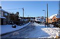 Snow covered Rowles Close