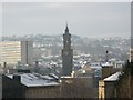 City Hall Clock Tower at Midday, Christmas Day 2010