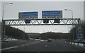 Joining M25 from M40 eastbound