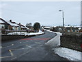 Looking north up the A6108 Bellerby Road, Leyburn