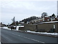 Looking south west over Thornborough Crescent.