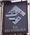 Sign at the Greatham Inn