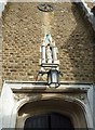 Statue outside St Richard, Aldwick