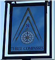 Sign for the Three Compasses