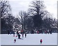 SP2872 : Sledging on the Fields on Boxing Day by John Brightley