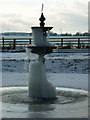 A fountain at Lakeminster holiday site