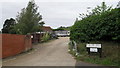 Looking from Mill Hill into Rectory Green