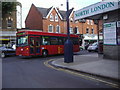 Woodside Park Road, junction with North Finchley High Road