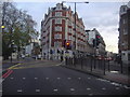 Junction of Park Road with Baker Street and Allsop Place