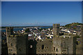 View across the Menai Straits from Caernarfon Castle