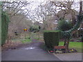 Path at end of Pipers Green Lane, Edgware