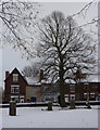 Churchyard scene, Bolsover