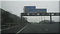 M40 eastbound nears junction 1A for M25