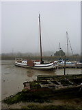 TR0062 : Oare Creek on a misty afternoon by pam fray