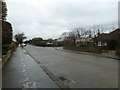 Looking towards the junction of Marlborough Road and Wellesley Avenue