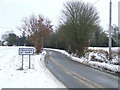 Entering Preston St.Mary