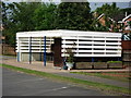 Cycle store, Clinton Primary School