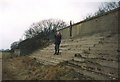 Remains of Shincliffe Racecourse Grandstand in 1992