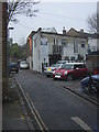 Stoney Lane, looking into the Norwood triangle