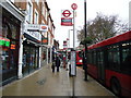 Bus stop, Ealing Broadway