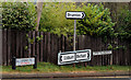 Road signs, Drumbeg