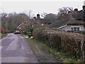 The road through Ridge Common