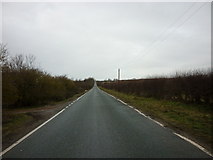 SE9733 : White Gap Road, west of Little Weighton by Ian S