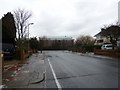 Approaching the junction of   Rosebery Avenue and Barrington Road