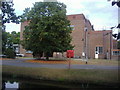 Offices at Mogden Lane sewage works