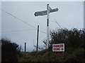 Stoke Cross signpost