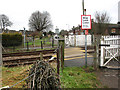 The end of Leys Lane, Attleborough