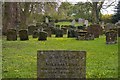 SP3951 : All Saints, Burton Dassett: churchyard by Christopher Hilton