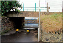 J3979 : Underpass, Holywood station (2) by Albert Bridge