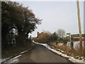 Lane between Kittington Farm and Kittington Cottages