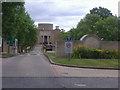 Entrance to Legal and General Insurance, Furze Hill, Kingswood