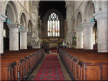 TF4322 : St Mary's church in Long Sutton - view east by Evelyn Simak
