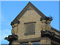 1884 date stone on Hanover Buildings, Hanover Street