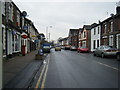 Cardiff Road with Taffs Well Post Office on the left