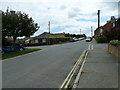 Approaching the crossroads of Hotson Road and Marlborough Road