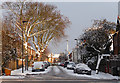 Snow in Thurlby Road (1)