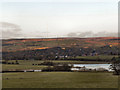 View Towards Rumworth Lodge Reservoir & Winter Hill